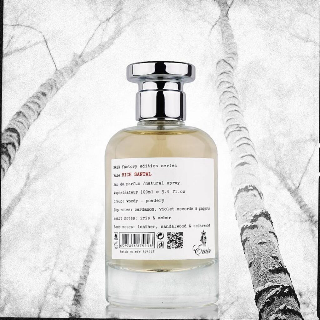 Emir Eau de Parfum, Rich Santal Factory Edition, Unisex