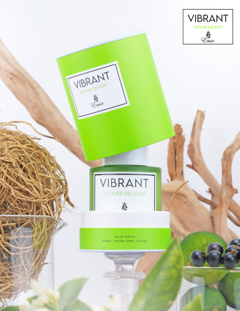 Eau de Parfum Emir, Vibrant Vetiver Delight, Unisex, 100 ml