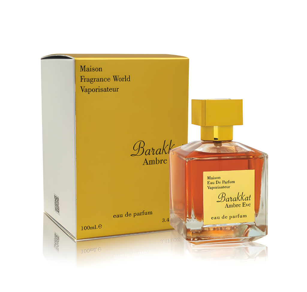 Eau de Parfum Fragrance World, Barakkat Ambre Eve, Unisex, 100 ml