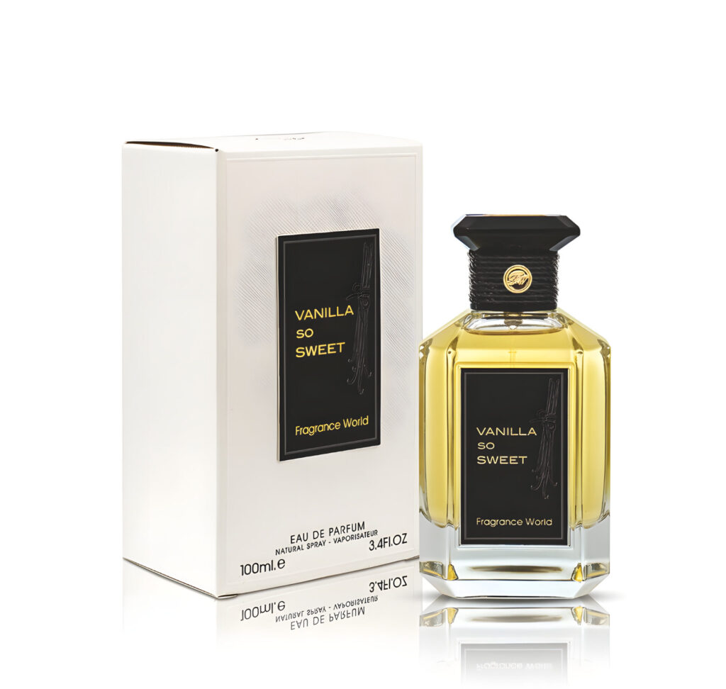 Eau de Parfum Fragrance World, Vanilla so Sweet, Unisex, 100 ml