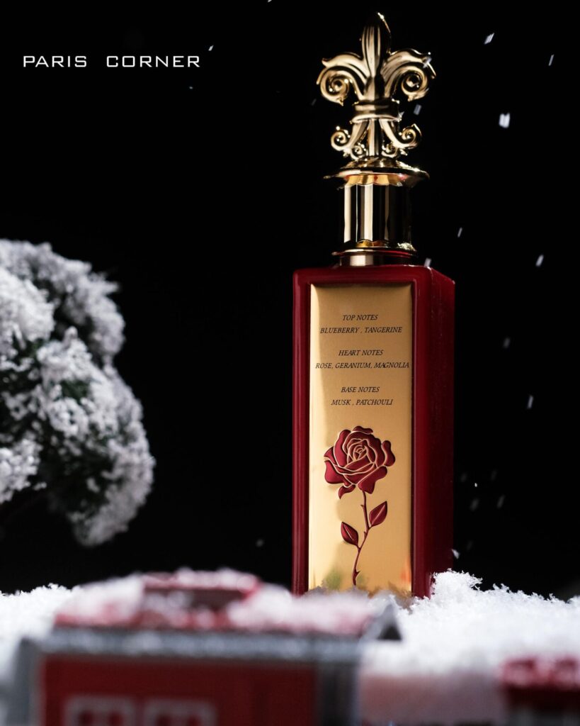 Eau de Parfum Paris Corner, December Rose, Unisex, 85 ml