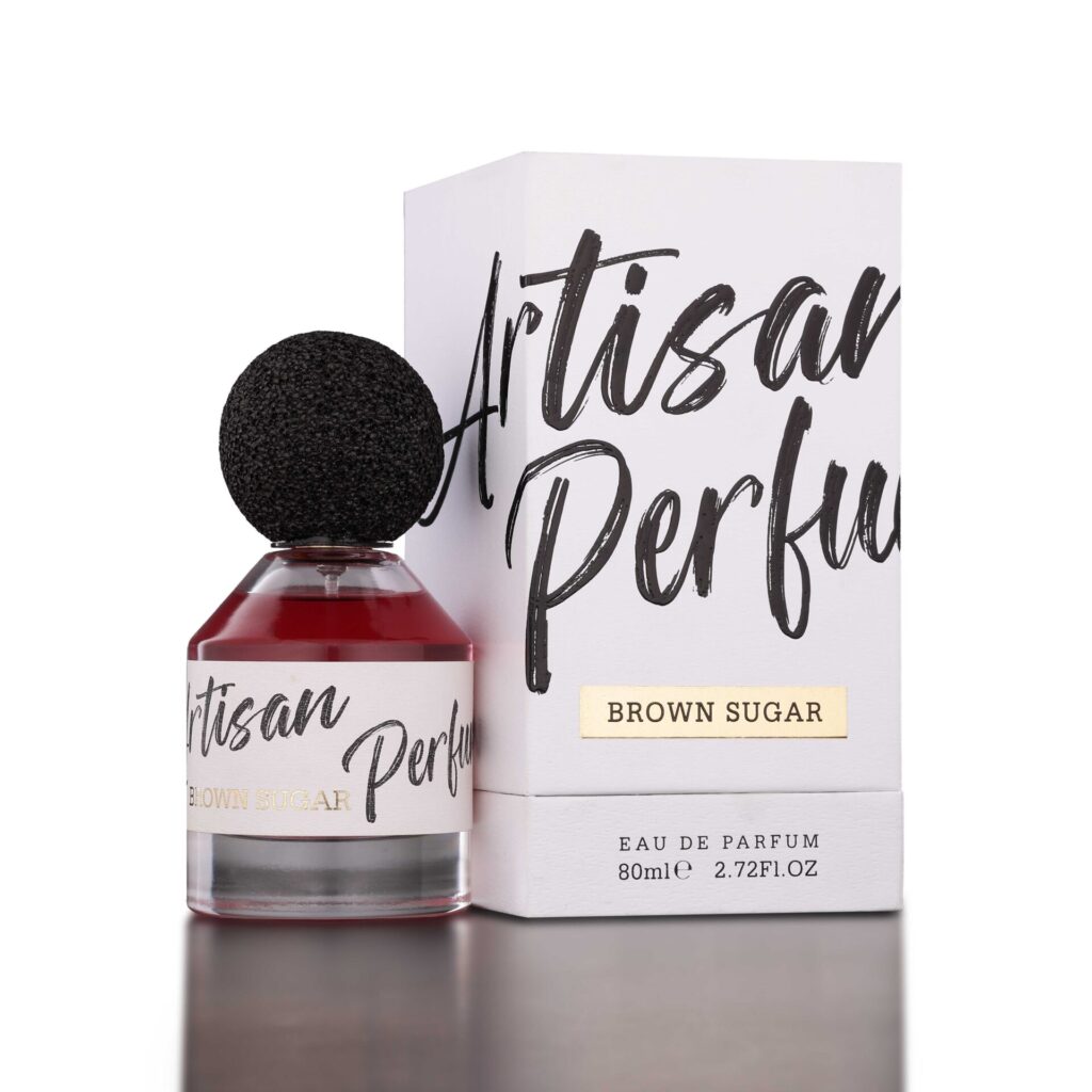 Eau de Parfum Fragrance World, Brown Sugar, Artisan Collection, Unisex, 80 ml