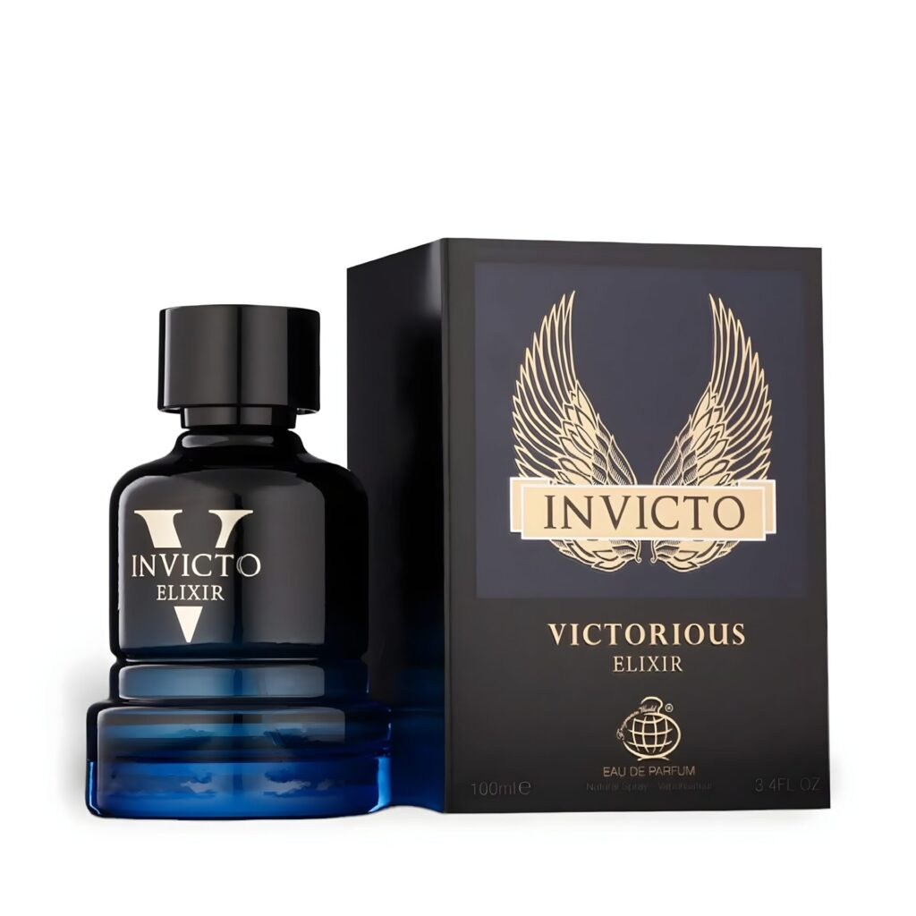 Eau de Parfum Fragrance World, Invicto Victorious Elixir, Men, 100 ml