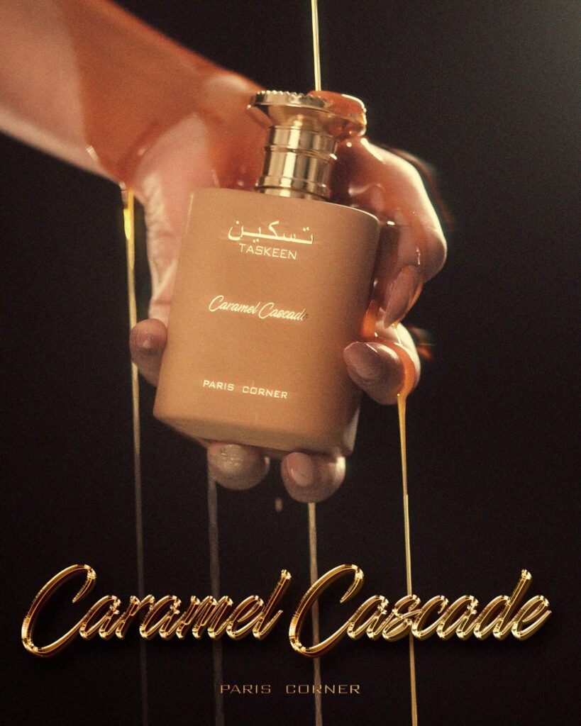 Eau de Parfum Paris Corner, Taskeen Caramel Cascade, Unisex, 100 ml