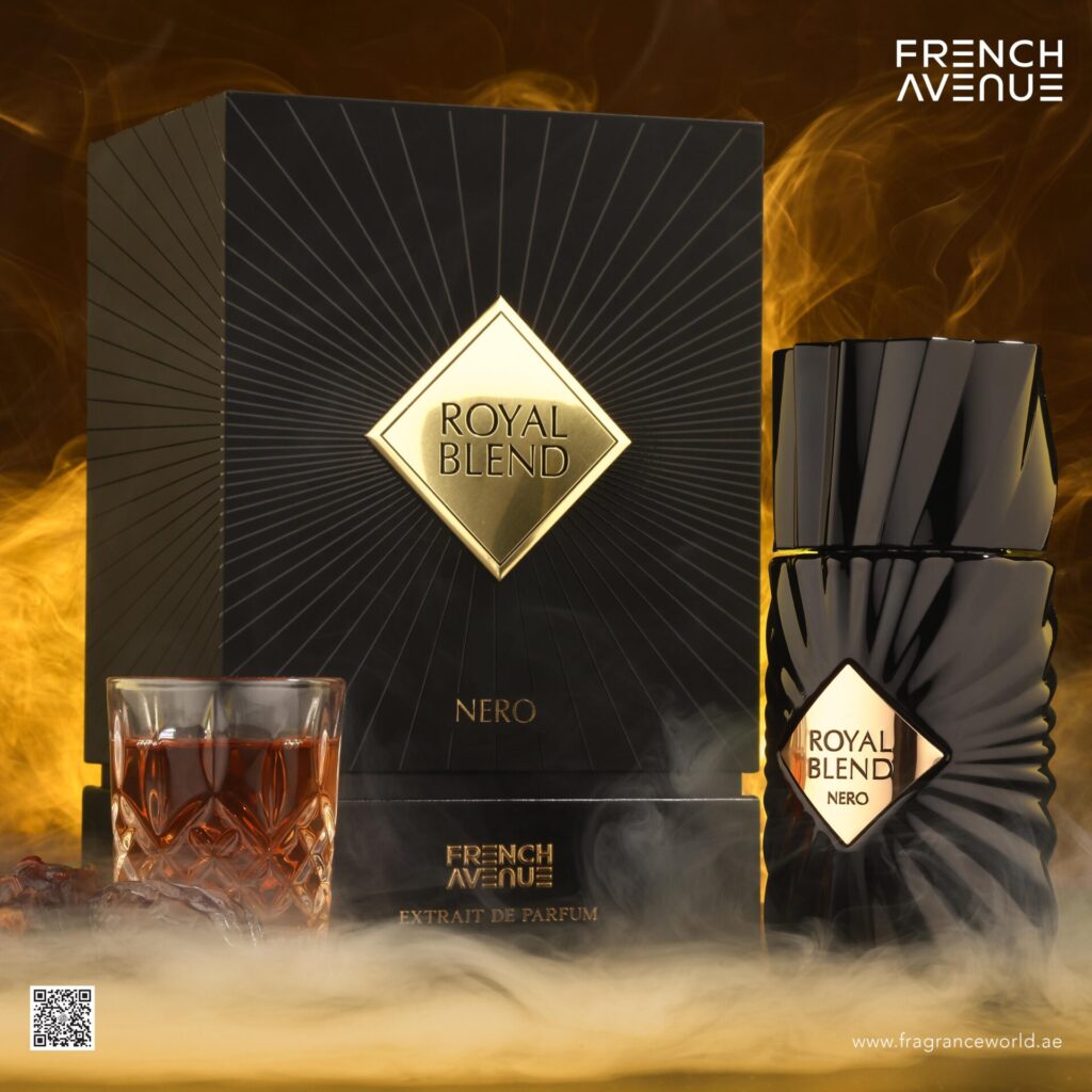 Perfume Extract Royal Blend Nero by French Avenue, Unisex, 100 ml