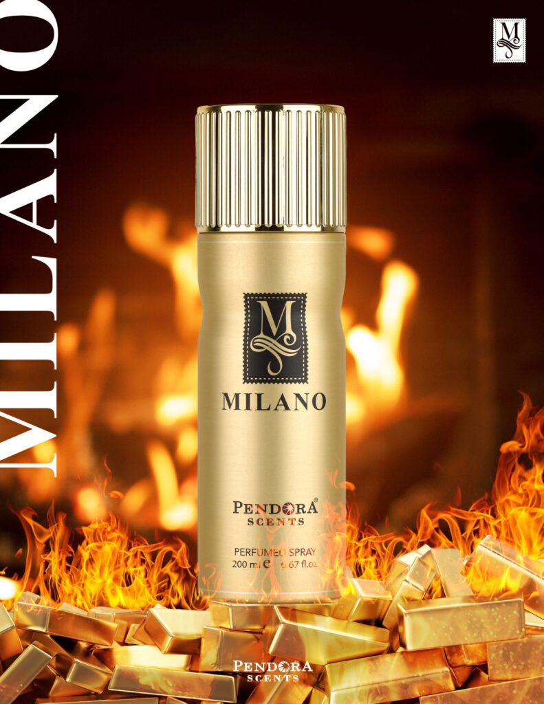 Deodorant Spray Paris Corner, Milano Men, Men, 200 ml