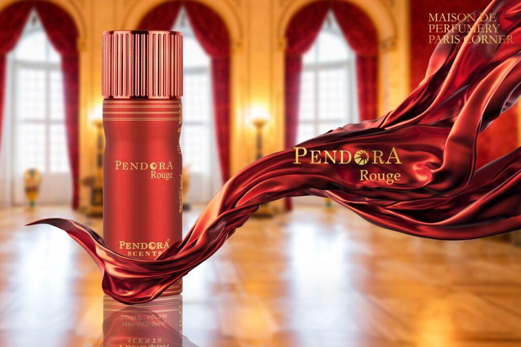 Deodorant Spray Paris Corner, Pendora Rouge, Unisex, 200 ml