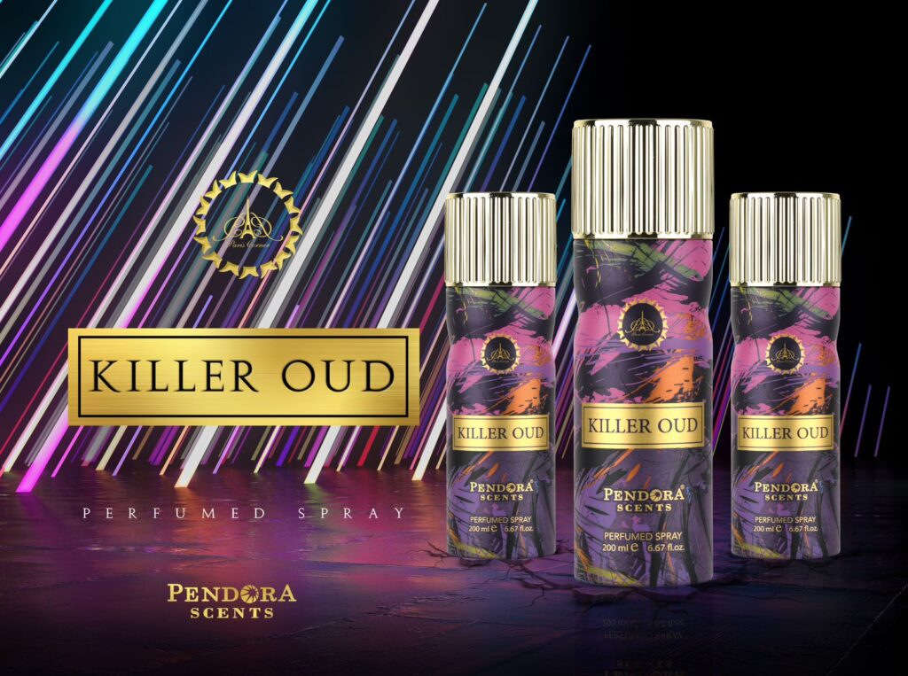Deodorant Spray Paris Corner, Killer Oud, Men, 200 ml