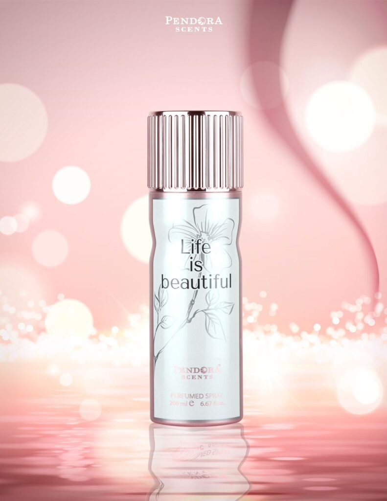 Deodorant Spray Paris Corner, Life is Beautiful, Women, 200 ml