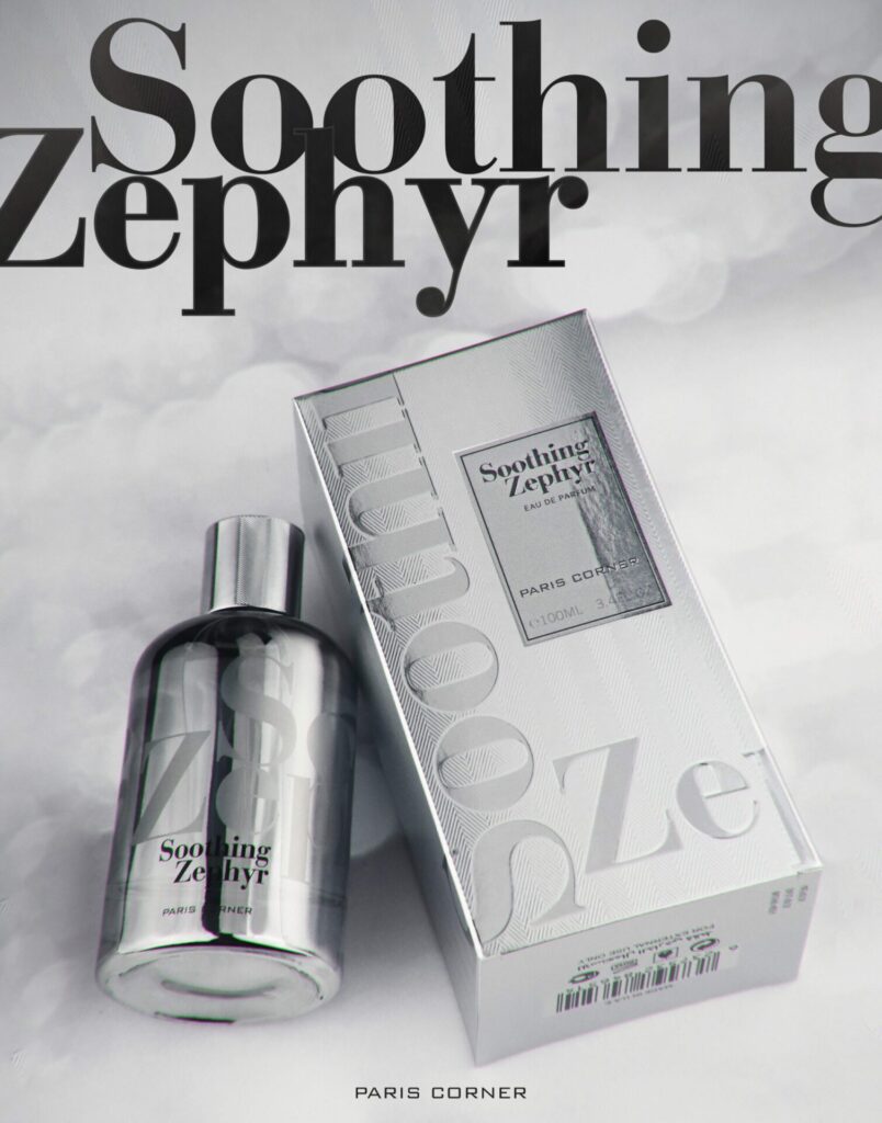Eau de Parfum Paris Corner, Soothing Zephyr, Unisex, 100 ml