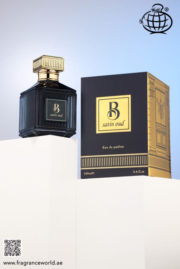 Eau de Parfum B Satin Oud by Fragrance World, Unisex, 100 ml