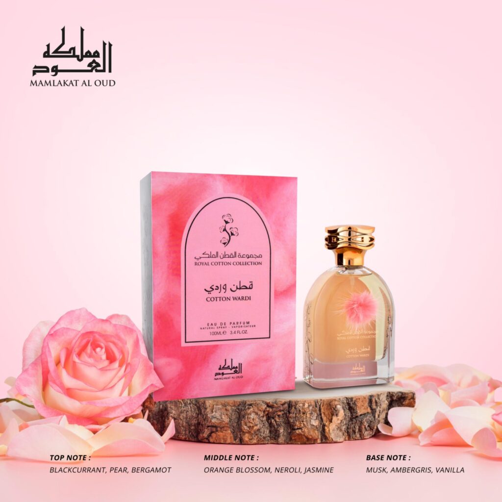 Eau de Parfum Cotton Wardi by Mamlakt al Oud, Women, 100 ml