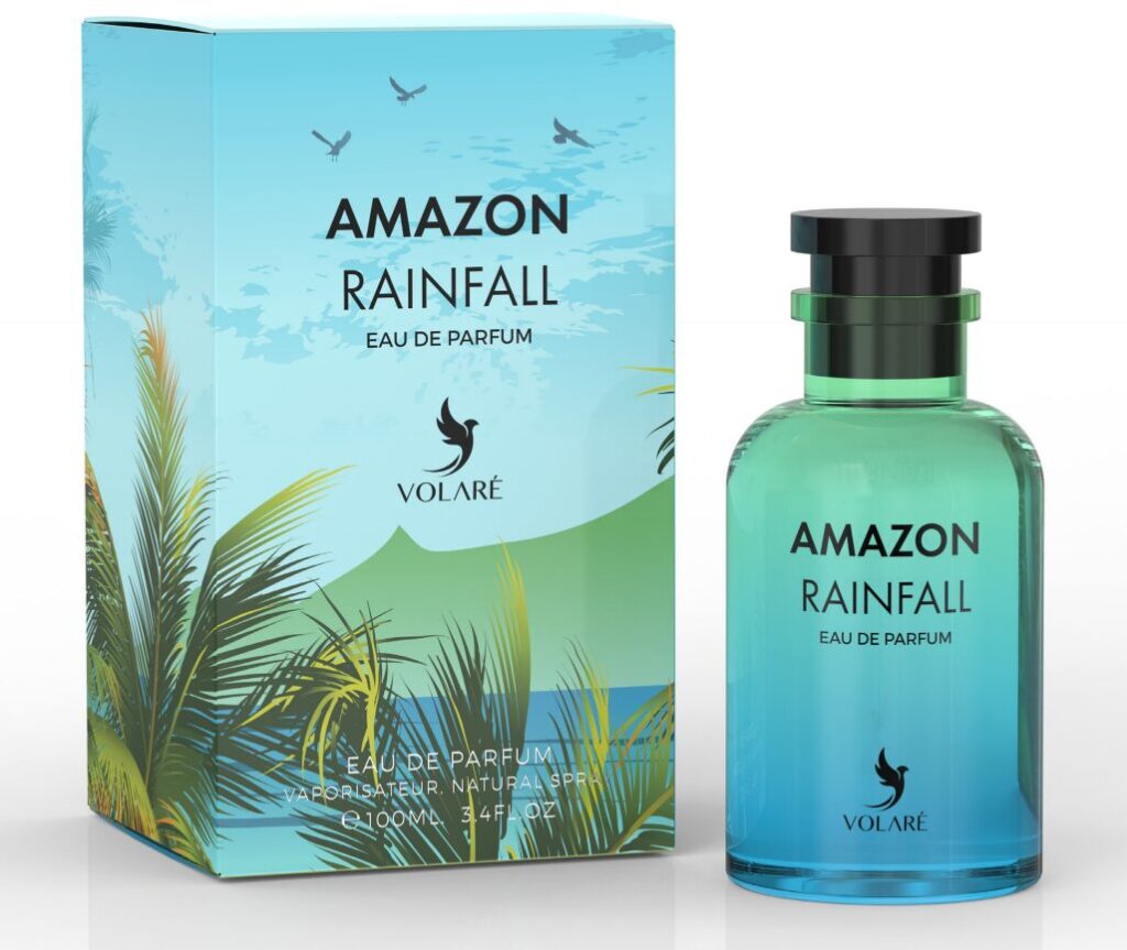 Eau de Parfum Volare Amazon Rainfall, Unisex, 100 ml