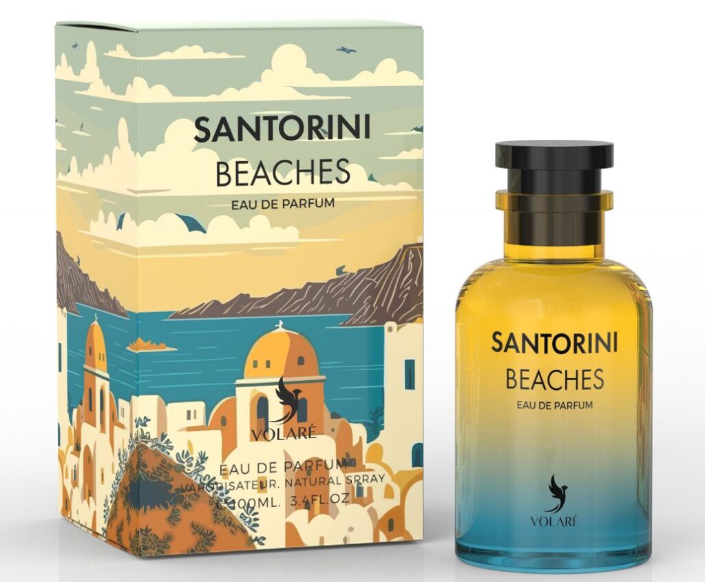 Eau de Parfum Volare Santorini Beaches, Unisex, 100 ml
