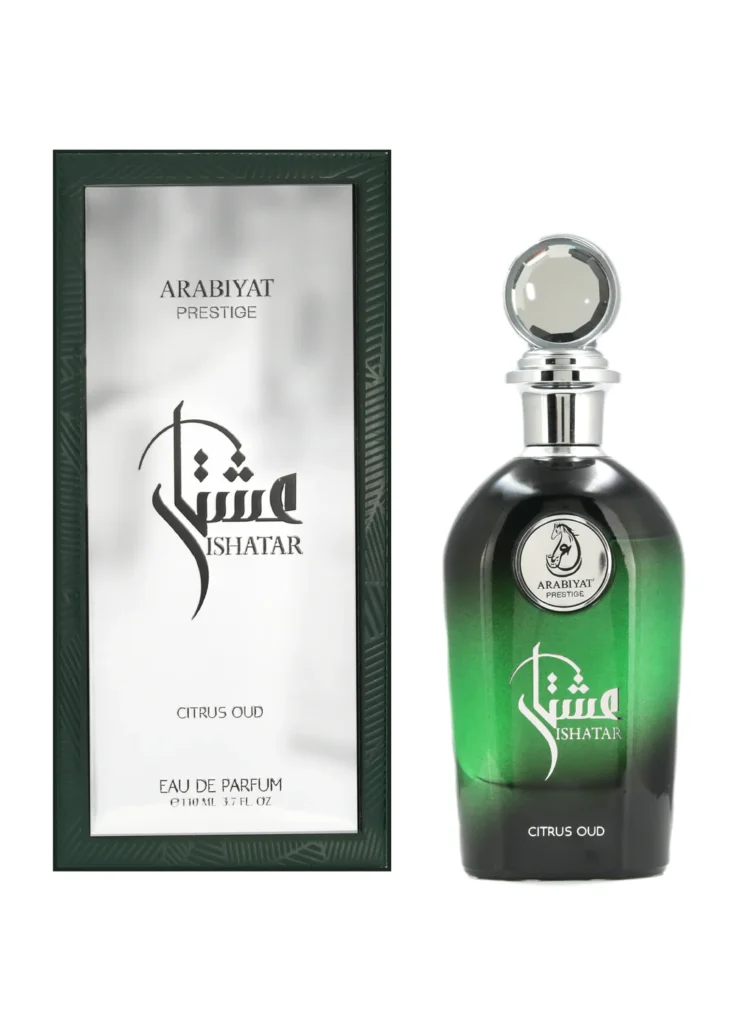 Eau de Parfum Arabiyat Prestige Ishatar Citrus Oud, Unisex, 110 ml