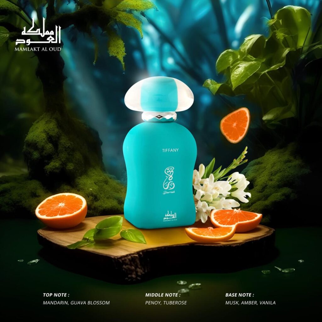 Eau de Parfum Durrah Tiffany by Mamlakt al Oud, Women, 100 ml