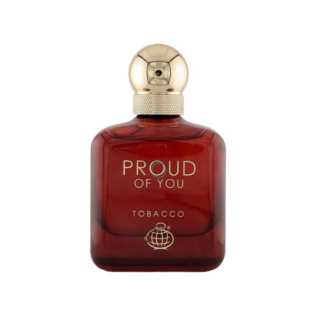 Eau de Parfum Proud of You Tobacco by Fragrance World, Men, 100 ml