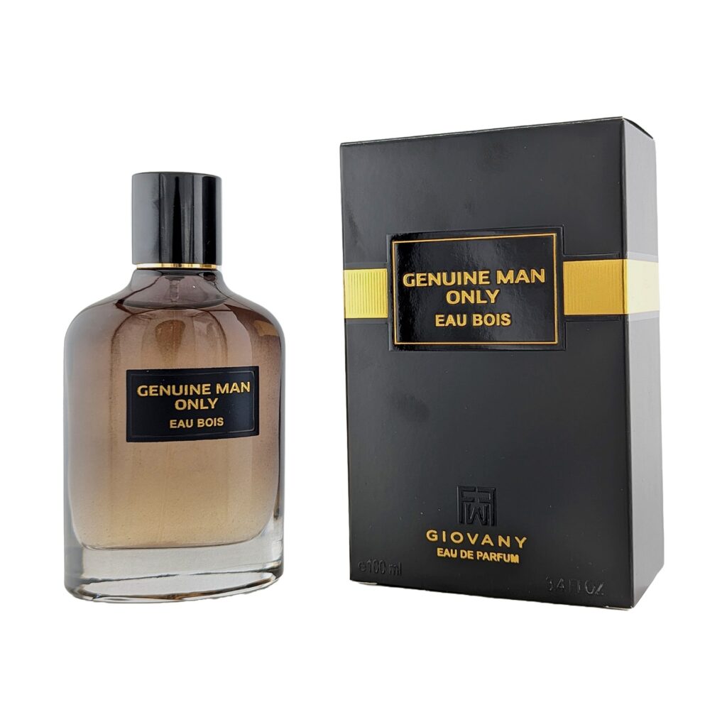 Eau de Parfum Genuine Man Only Eau Bois by Fragrance World, Men, 100 ml
