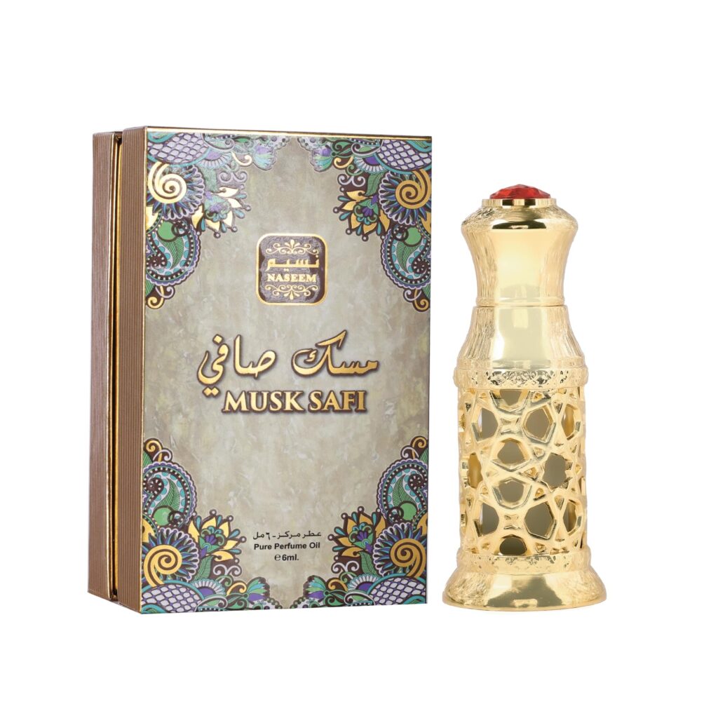 Perfume Oil Concentrate Naseem Musk Safi, Unisex, 6 ml