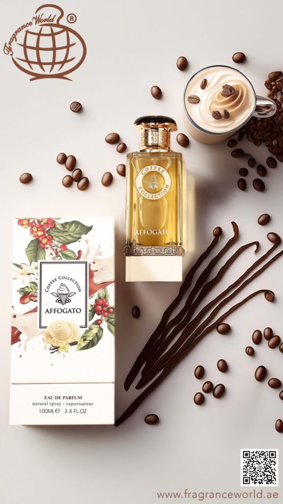 Eau de Parfum Fragrance World, Affogato, Coffee Collection, Unisex, 100 ml