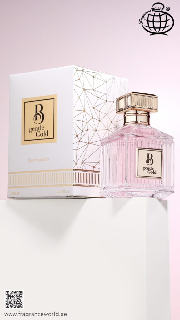 Eau de Parfum B Gentle Gold by Fragrance World, Unisex, 100 ml