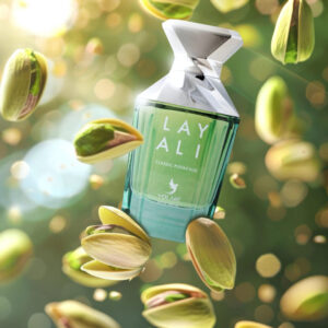 Eau de Parfum Layali Classic Pistachio by Mamlakt Al Oud, Unisex, 100 ml