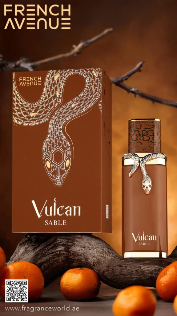 Eau de Parfum Vulcan Sable by French Avenue, Unisex, 100 ml
