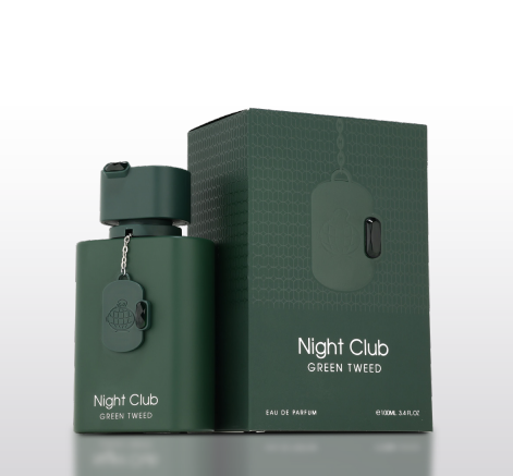 Eau de Parfum Night Club Green Tweed by Fragrance World, Men, 100 ml