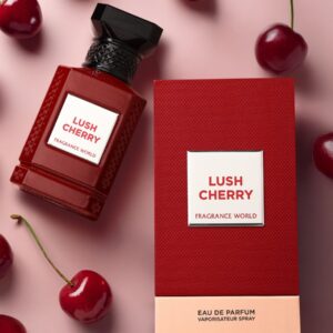 Eau de Parfum Lush Cherry by Fragrance World, Unisex, 80 ml