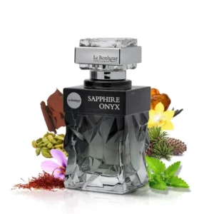 Eau de Parfum Sapphire Onyx by Le Bonheur, Unisex, 100 ml