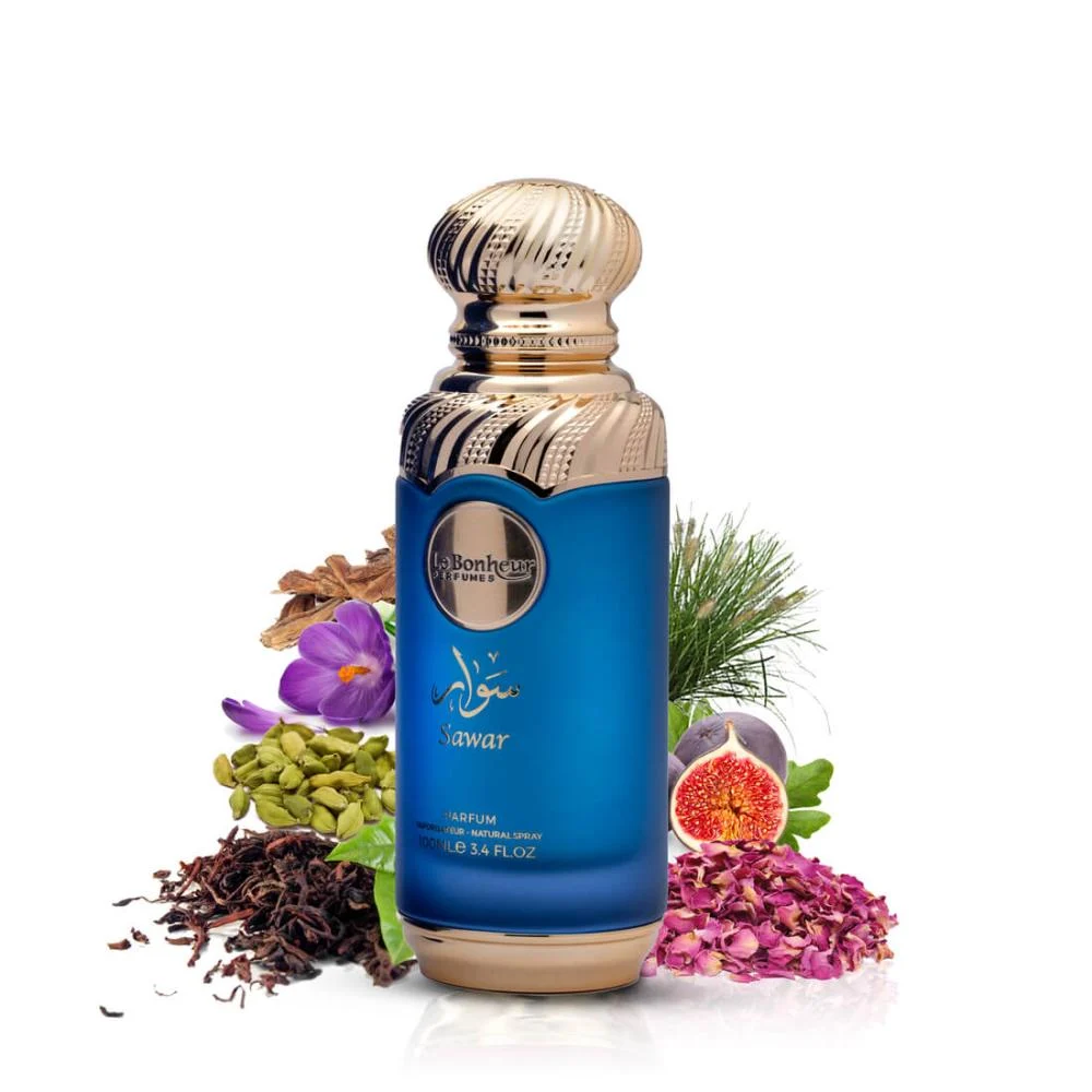 Eau de Parfum Sawar by Le Bonheur, Unisex, 100 ml