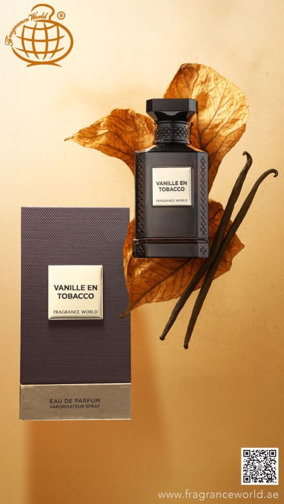 Eau de Parfum Vanille en Tobacco by Fragrance World, Unisex, 80 ml