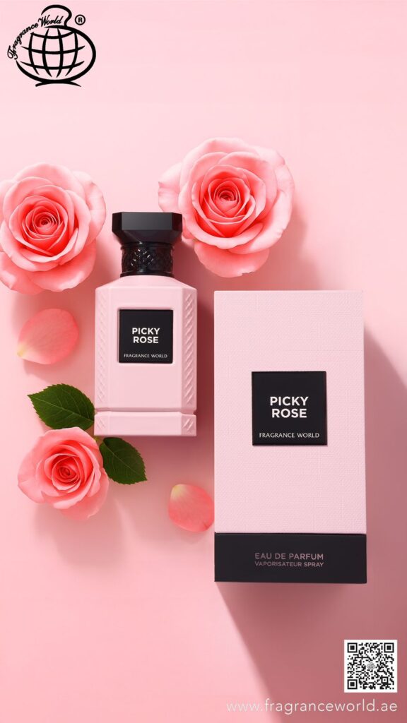 Eau de Parfum Picky Rose by Fragrance World, Unisex, 150 ml