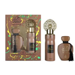 Eau de Parfum Arabiyat Prestige Lamsat Harir Dubai Chocolate + Deodorant, Unisex, 100 ml (copy)