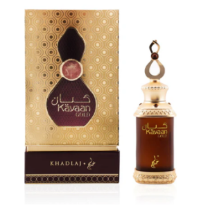 Khadlaj Kayaan Gold Perfume Oil Concentrate, Unisex, 20 ml