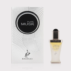 Khadlaj Pure Musk Perfume Oil Concentrate Pure Musk, Unisex, 20 ml