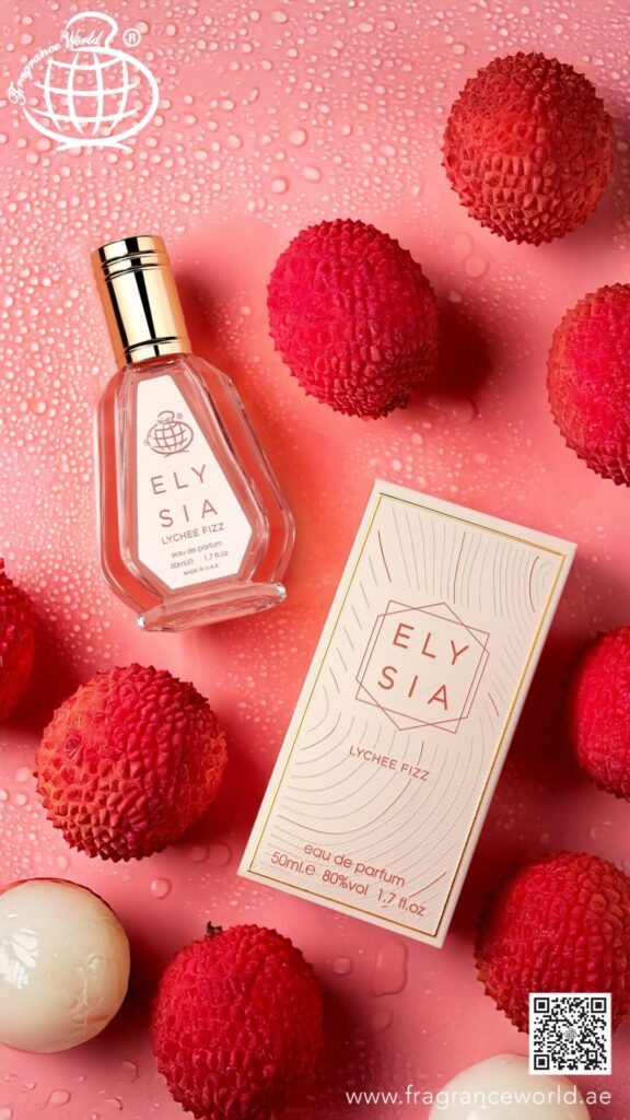 Eau de Parfum Elysia Lychee Fizz by Fragrance World, Women, 50 ml