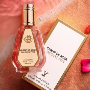 Eau de Parfum Fragrance World, Jacques Yves Champ De Rose, Women, 50 ml