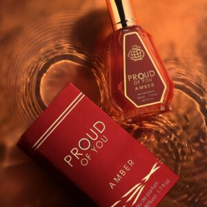 Eau de Parfum Proud of You Amber by Fragrance World, Unisex, 50 ml