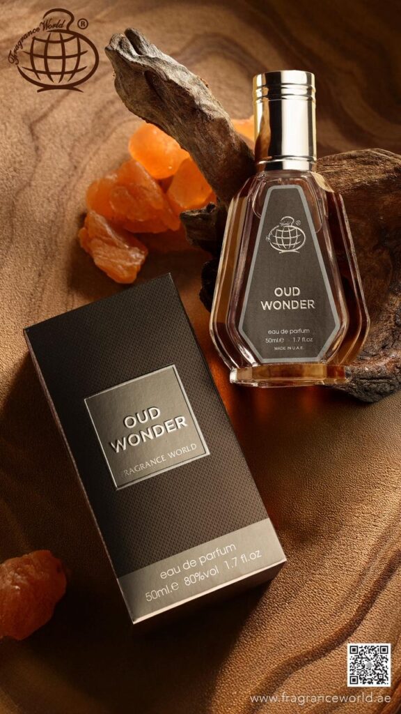 Eau de Parfum Oud Wonder by Fragrance World, Unisex, 50 ml