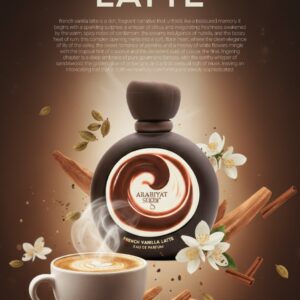 Eau de Parfum Arabiyat Sugar French Vanilla Latte, Unisex, 100 ml