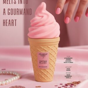 Eau de Parfum Arabiyat Sugar Cotton Blush, Unisex, 100 ml