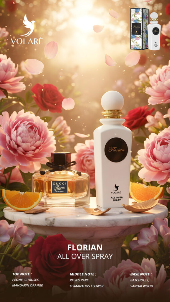 Fragrant Body Spray Volare Florian, Women, 150 ml