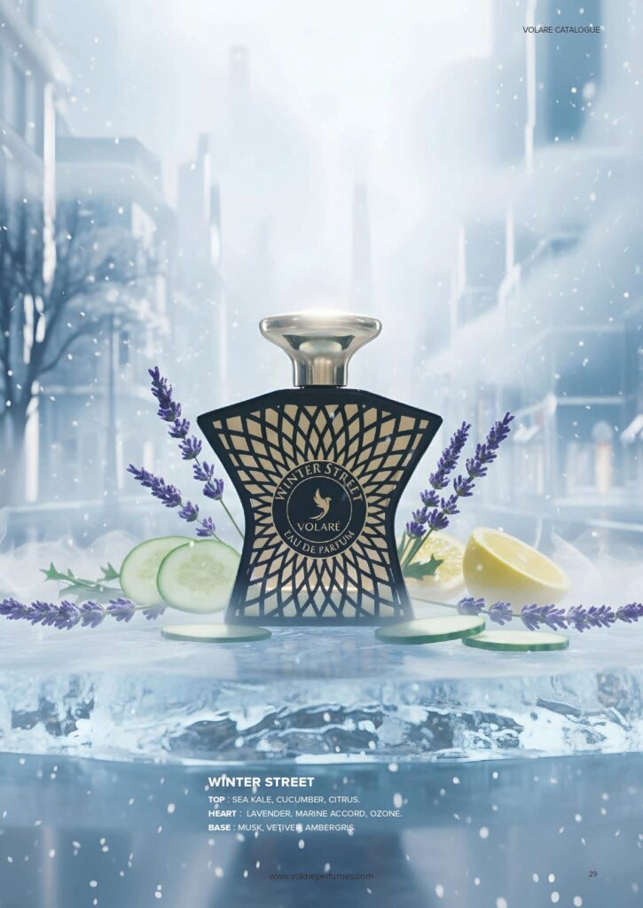 Eau de Parfum Volare Winter Street, Unisex, 100 ml