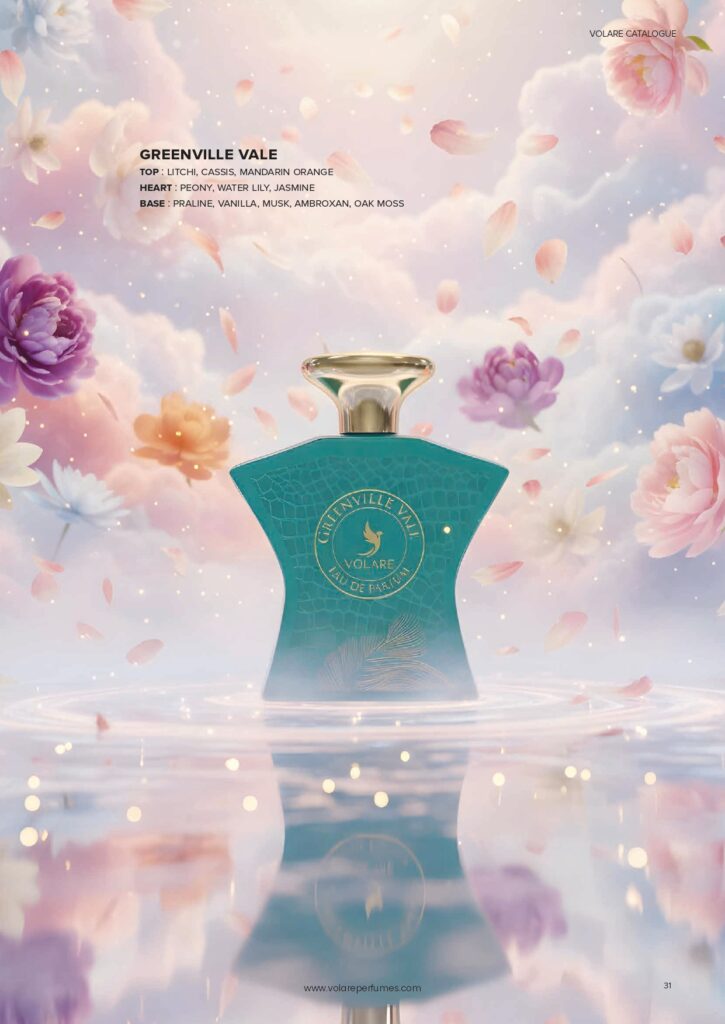 Eau de Parfum Volare Greenville Vale, Unisex, 100 ml