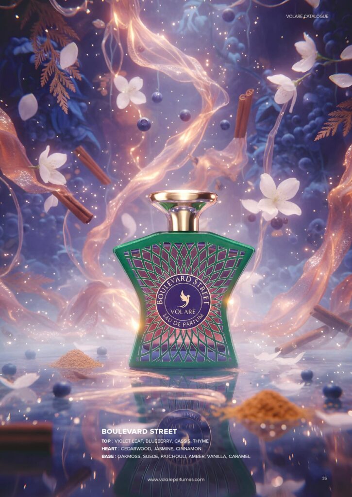 Eau de Parfum Volare Boulevard Street, Unisex, 100 ml