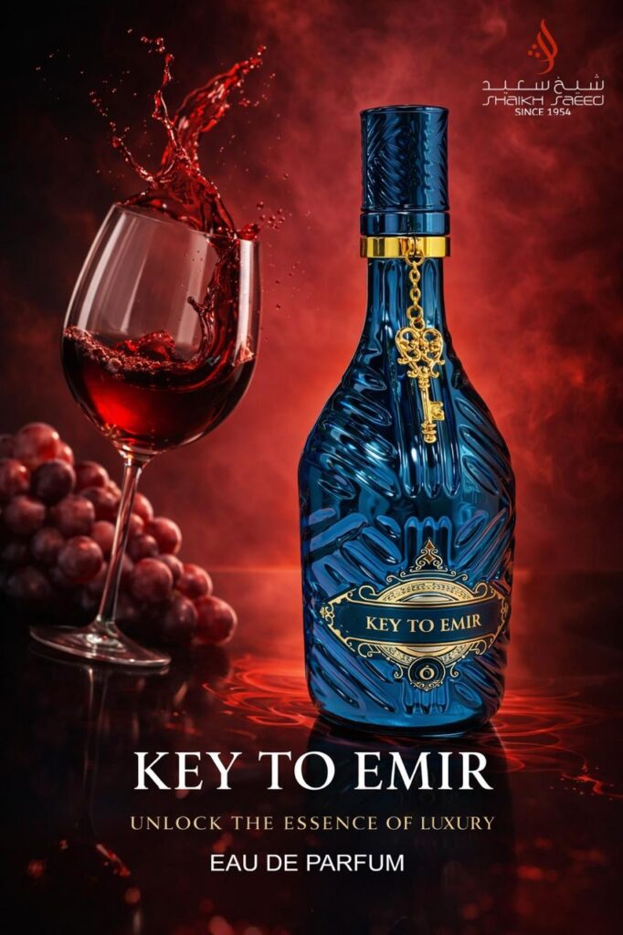 Eau de Parfum Key Of Emir by Shaikh Saeed, Unisex, 100 ml